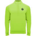 Epiro bluza unisex z długim rękawem i zamkiem błyskawicznym 1/4 200 g/m² fluorescencyjna zieleń
