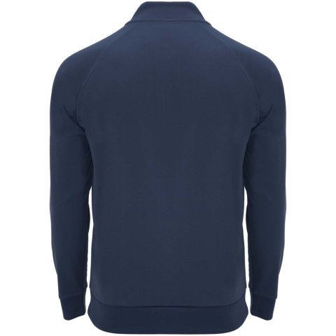 Epiro bluza unisex z długim rękawem i zamkiem błyskawicznym 1/4 200 g/m² granatowy