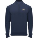 Epiro bluza unisex z długim rękawem i zamkiem błyskawicznym 1/4 200 g/m² granatowy