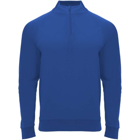 Epiro bluza unisex z długim rękawem i zamkiem błyskawicznym 1/4 200 g/m² królewski niebieski