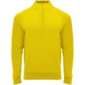 Epiro bluza unisex z długim rękawem i zamkiem błyskawicznym 1/4 200 g/m² żółty