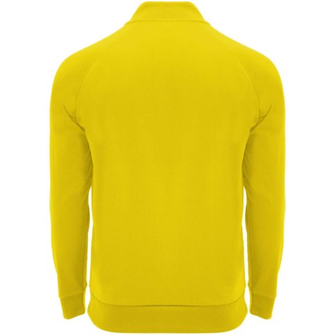 Epiro bluza unisex z długim rękawem i zamkiem błyskawicznym 1/4 200 g/m² żółty