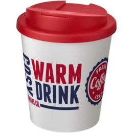 Americano® Espresso 250 ml tumbler with spill-proof lid biały, czerwony