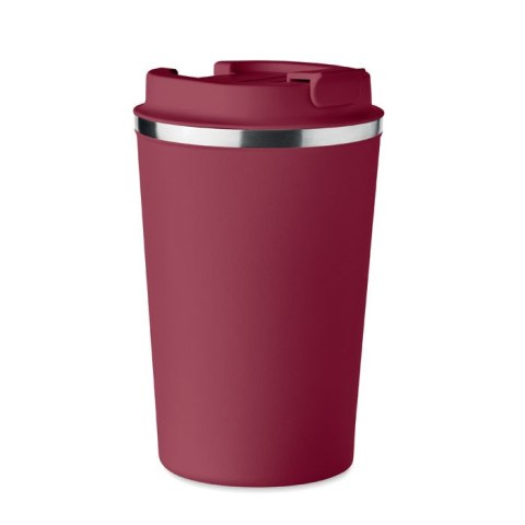 Dwuścienny kubek 350 ml burgund (MO6276-02)