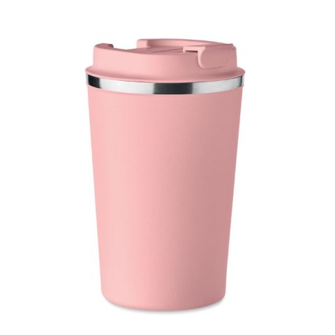 Dwuścienny kubek 350 ml dziecięcy róż (MO6276-11)
