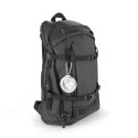 JEMISON. Kabel USB-C do USB-C z oplotem (60 W), wykonany z tworzywa ABS, stali nierdzewnej, aluminium i poliestru