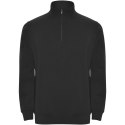 Aneto bluza rozpinany pod szyją na suwak 280 g/m² czarny