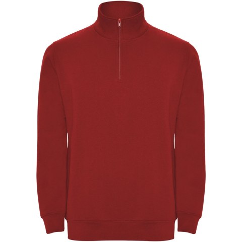 Aneto bluza rozpinany pod szyją na suwak 280 g/m² czerwony