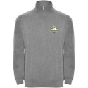 Aneto bluza rozpinany pod szyją na suwak 280 g/m² melanż szary