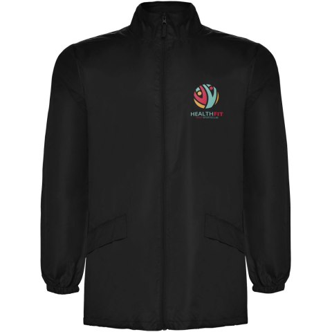 Escocia lekka kurtka przeciwdeszczowa unisex czarny