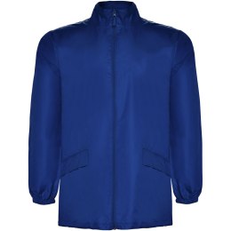 Escocia lekka kurtka przeciwdeszczowa unisex królewski niebieski