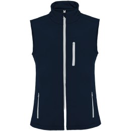 Nevada kamizelka unisex typu softshell granatowy