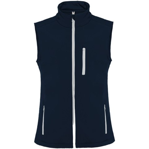 Nevada kamizelka unisex typu softshell granatowy