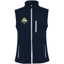 Nevada kamizelka unisex typu softshell granatowy