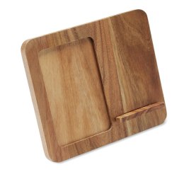 Akacjowa ramka i ładowarka 15W drewna (MO3138-40)