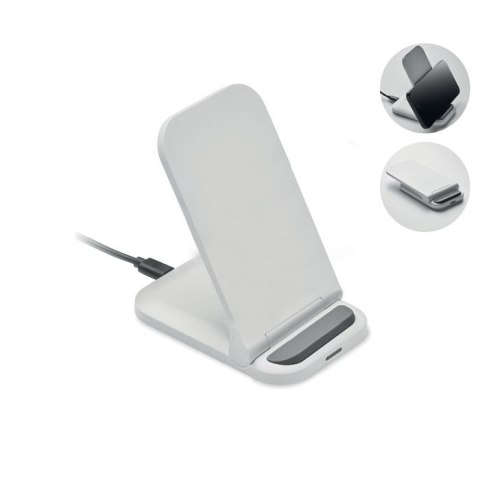 Bezprzewodowa ładowarka 15W biały (MO3140-06)