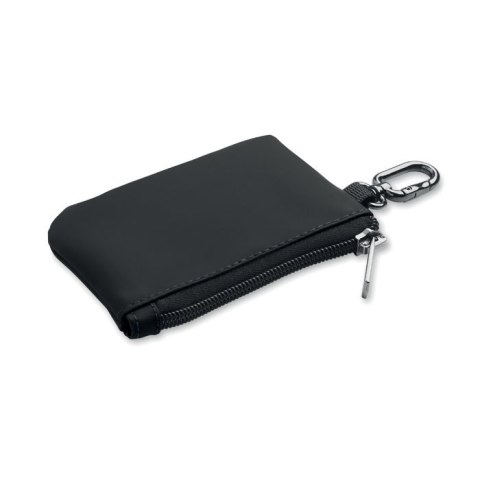Etui PU na klucze karabińczyk czarny (MO3161-03)