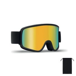 Gogle narciarskie UV400 pomarańczowy (MO3194-10)