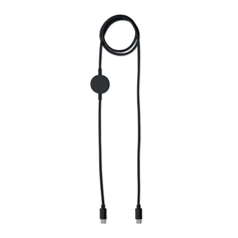Kabel 60W i ładowarka zegarka czarny (MO3151-03)