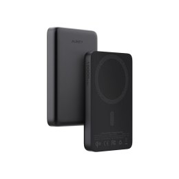 Magnetyczny, bezprzewodowy power bank 10000 mAh Aukey