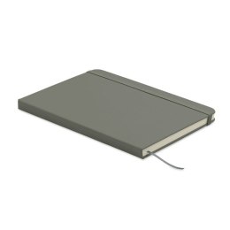 Notatnik A5 z PU recykling kamienny szary (MO3124-15)