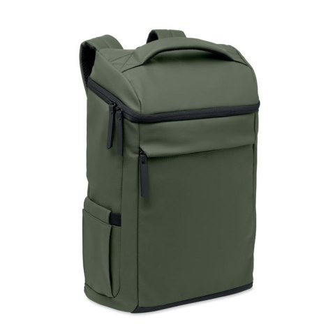 Plecak na laptopa 15" PU ciemnozielony (MO3122-60)