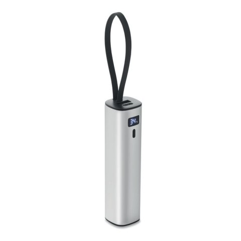 Powerbank 5000 mAh PD 20W srebrny mat (MO3144-16)