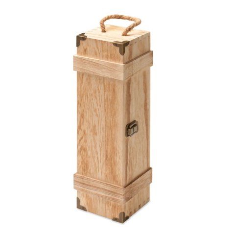 Prezentowe pudełko na wino drewna (MO3121-40)
