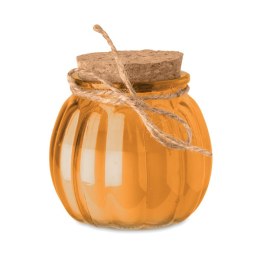 Waniliowa świeca z wosku roślin pomarańczowy (MO3193-10)