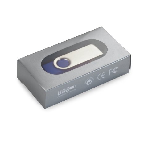 CLAUDIUS 32 GB. Pamięć flash USB 32 GB z metalowym klipsem