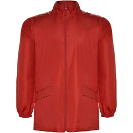 Escocia lekka kurtka przeciwdeszczowa unisex czerwony (R50744I6)