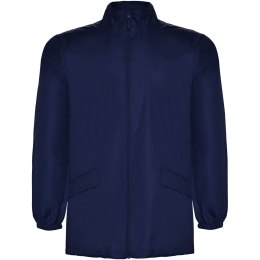 Escocia lekka kurtka przeciwdeszczowa unisex granatowy (R50741R6)