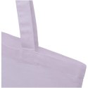 Madras torba na zakupy z bawełny z recyklingu o gramaturze 140 g/m2 i pojemności 7 l liliowy