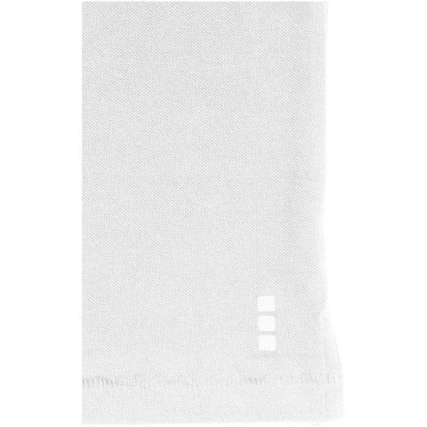 Męskie polo Calgary z długim rękawem 180 g/m² biały