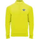 Epiro bluza unisex z długim rękawem i zamkiem błyskawicznym 1/4 200 g/m² fluorescencyjny żółty (R11151C2)