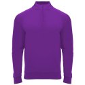 Epiro bluza unisex z długim rękawem i zamkiem błyskawicznym 1/4 200 g/m² malinowy (R11153E2)