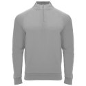 Epiro bluza unisex z długim rękawem i zamkiem błyskawicznym 1/4 200 g/m² szary (R1115C42)