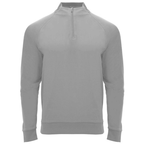 Epiro bluza unisex z długim rękawem i zamkiem błyskawicznym 1/4 200 g/m² szary