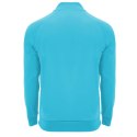 Epiro bluza unisex z długim rękawem i zamkiem błyskawicznym 1/4 200 g/m² turkus fluorescencyjny