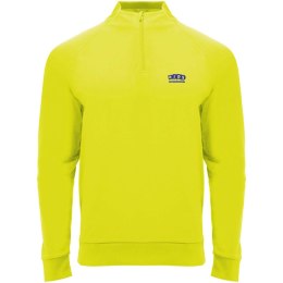 Epiro dziecięca bluza z długim rękawem i zamkiem błyskawicznym 1/4 200 g/m² fluorescencyjny żółty (K11151CF)