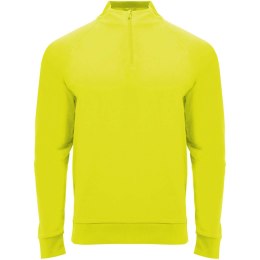 Epiro dziecięca bluza z długim rękawem i zamkiem błyskawicznym 1/4 200 g/m² fluorescencyjny żółty (K11151CK)