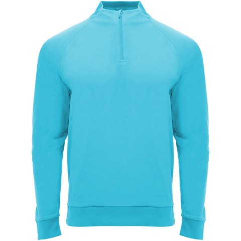 Epiro dziecięca bluza z długim rękawem i zamkiem błyskawicznym 1/4 200 g/m² turkus fluorescencyjny (K1115F5K)