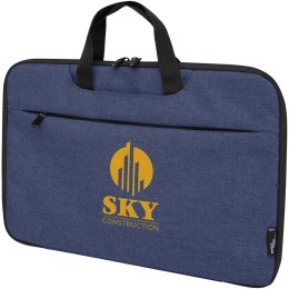 Libra etui na laptopa 2 w 1 o pojemności 3 l wykonane z materiałów z recyklingu z certyfikatem GRS melanż granatowy