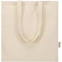 Madras Blend torba na zakupy z bawełny z recyklingu z certyfikatem GRS o gramaturze 140 g/m² i pojemności 7l naturalny