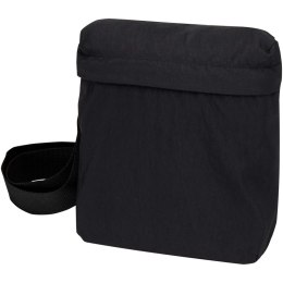 Arca - torba typu crossbody (przewieszana na ukos), wykonana z recyklingowanego poliamidu z cetyfikatem GRS czarny
