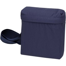 Arca - torba typu crossbody (przewieszana na ukos), wykonana z recyklingowanego poliamidu z cetyfikatem GRS granatowy