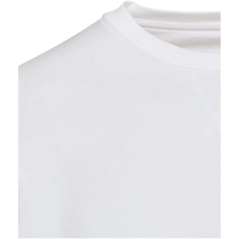 Jasper organiczna bluza unisex z recyklingu o gramaturze 280 g/m² z okrągłym dekoltem i certyfikatem OCS biały