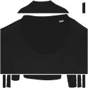 Jasper organiczna bluza unisex z recyklingu o gramaturze 280 g/m² z okrągłym dekoltem i certyfikatem OCS czarny