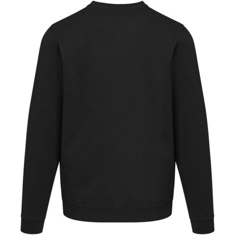 Jasper organiczna bluza unisex z recyklingu o gramaturze 280 g/m² z okrągłym dekoltem i certyfikatem OCS czarny