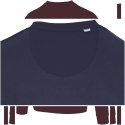 Jasper organiczna bluza unisex z recyklingu o gramaturze 280 g/m² z okrągłym dekoltem i certyfikatem OCS granatowy